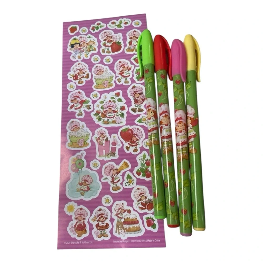 Strawberry Shortcake Pencil Makeup Case Set 🍓